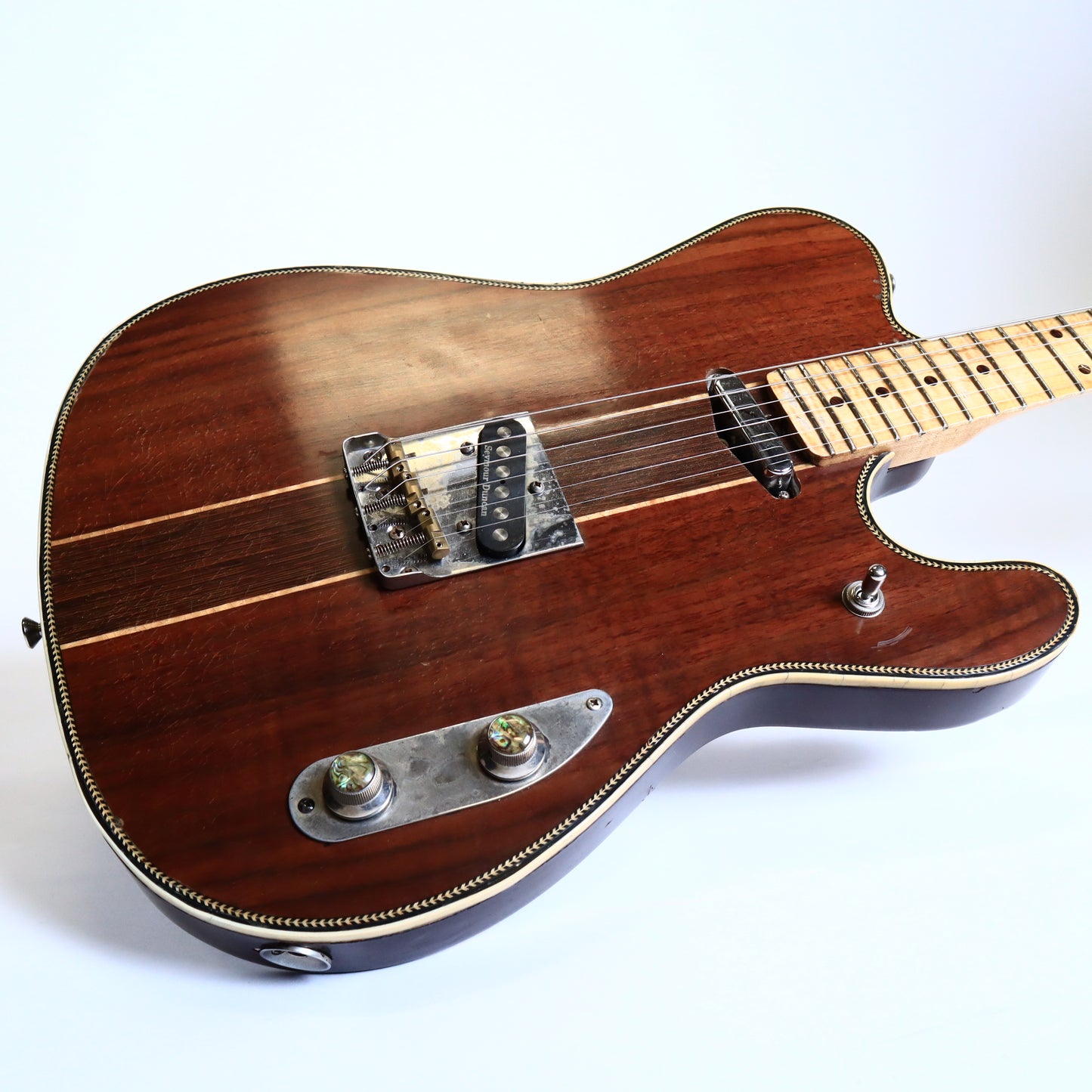 Wanderkauven Road Runner Custom Telecaster - Flamed Maple & Duncan Pickups