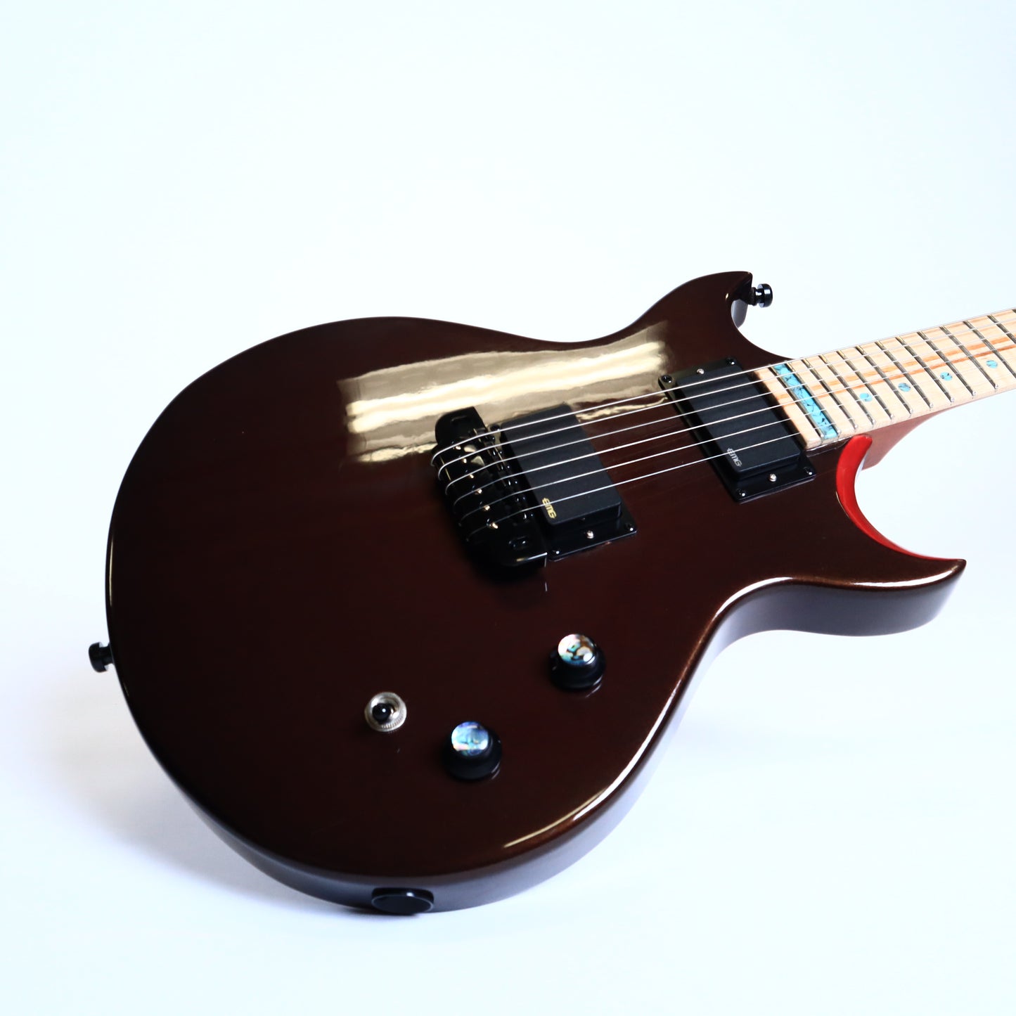 Wanderkauven Double Cutaway Guitar - Copper Finish with EMG Zakk Wylde Pickups