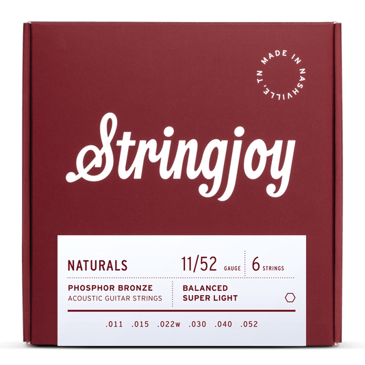 STRINGJOY 11/52 ACOUSTIC GUITAR STRINGS