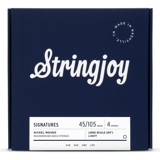 STRINGJOY SIGNATURES 45/105 BASS GUITAR STRINGS