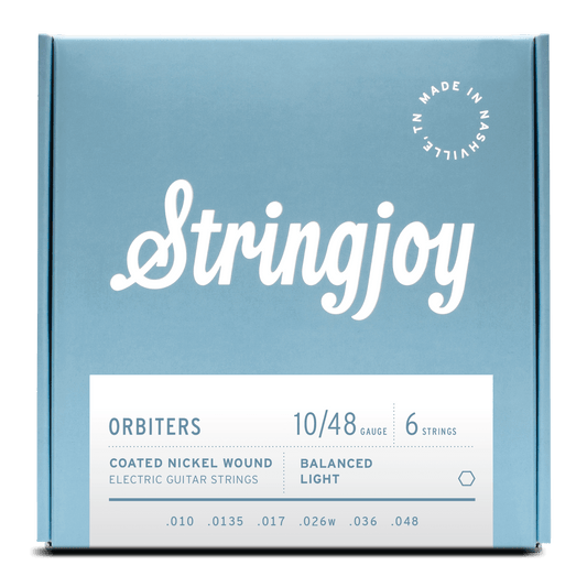 STRINGJOY ORBITERS 10/48 ELECTRIC GUITAR STRINGS