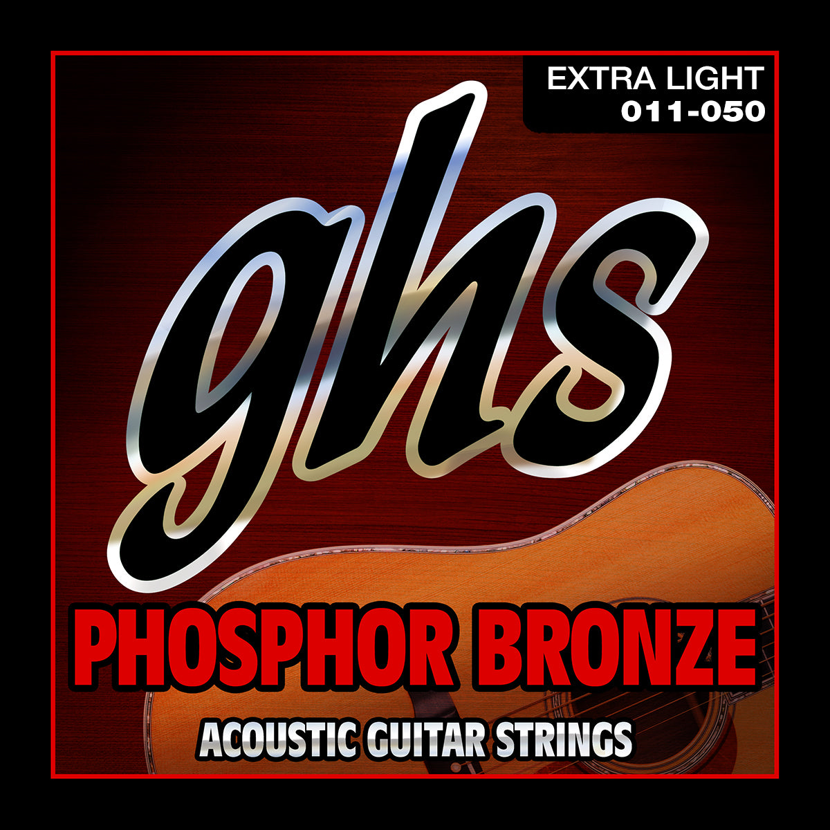GHS S315 Phosphor Bronze Acoustic Guitar Strings - .011-.050 Extra Light