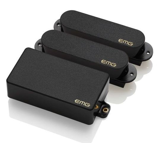 EMG SA/SA/85 Pickup Set - Alnico Single Coils with 85 Humbucker for Stratocaster