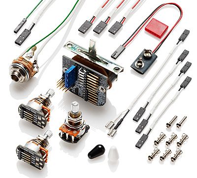 EMG SA Set - Alnico V Single Coil Pickup Set for Stratocaster (Ivory)