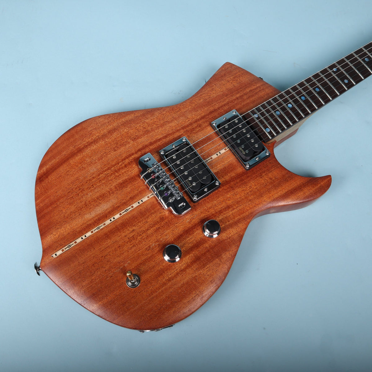 Wanderkauven Santa Fe Custom Electric Guitar - Mahogany with EMG Retro-Active Pickups