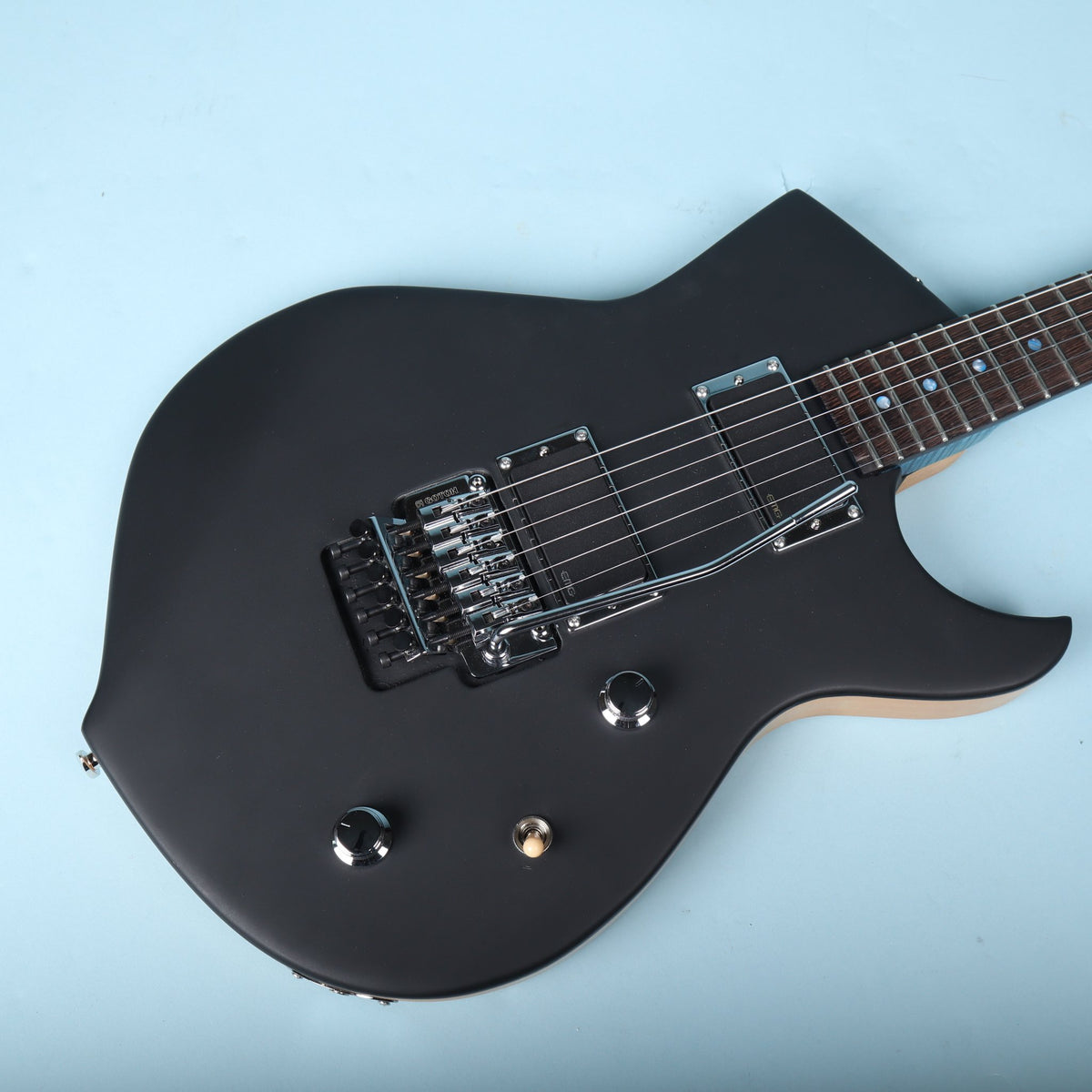 Wanderkauven WG Noir Custom Electric Guitar - Satin Black Alder with EMG Zakk Wylde Pickups