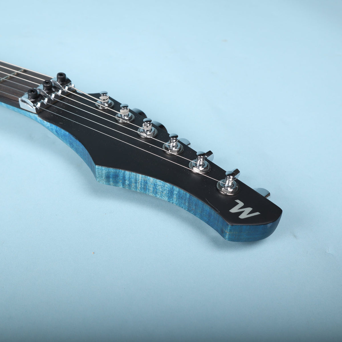 Wanderkauven WG Noir Custom Electric Guitar - Satin Black Alder with EMG Zakk Wylde Pickups