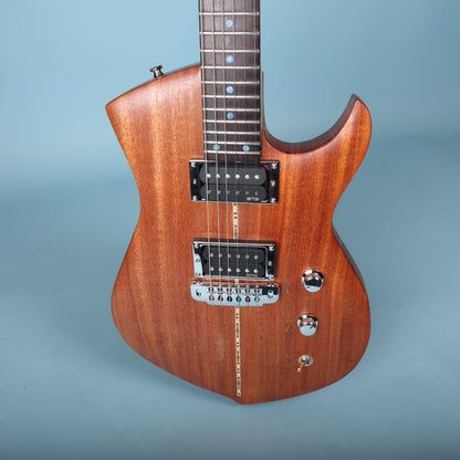 Wanderkauven Santa Fe Custom Electric Guitar - Mahogany with EMG Retro-Active Pickups
