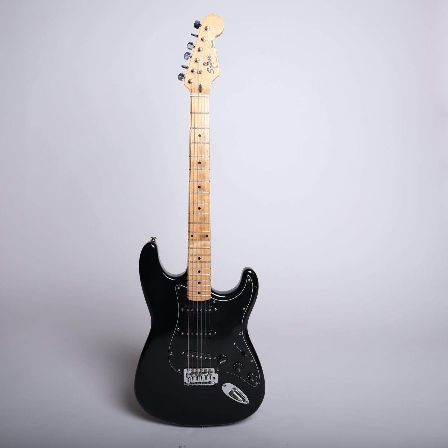 Squier Stratocaster - Black (Made in Korea, 1993 VN Series)