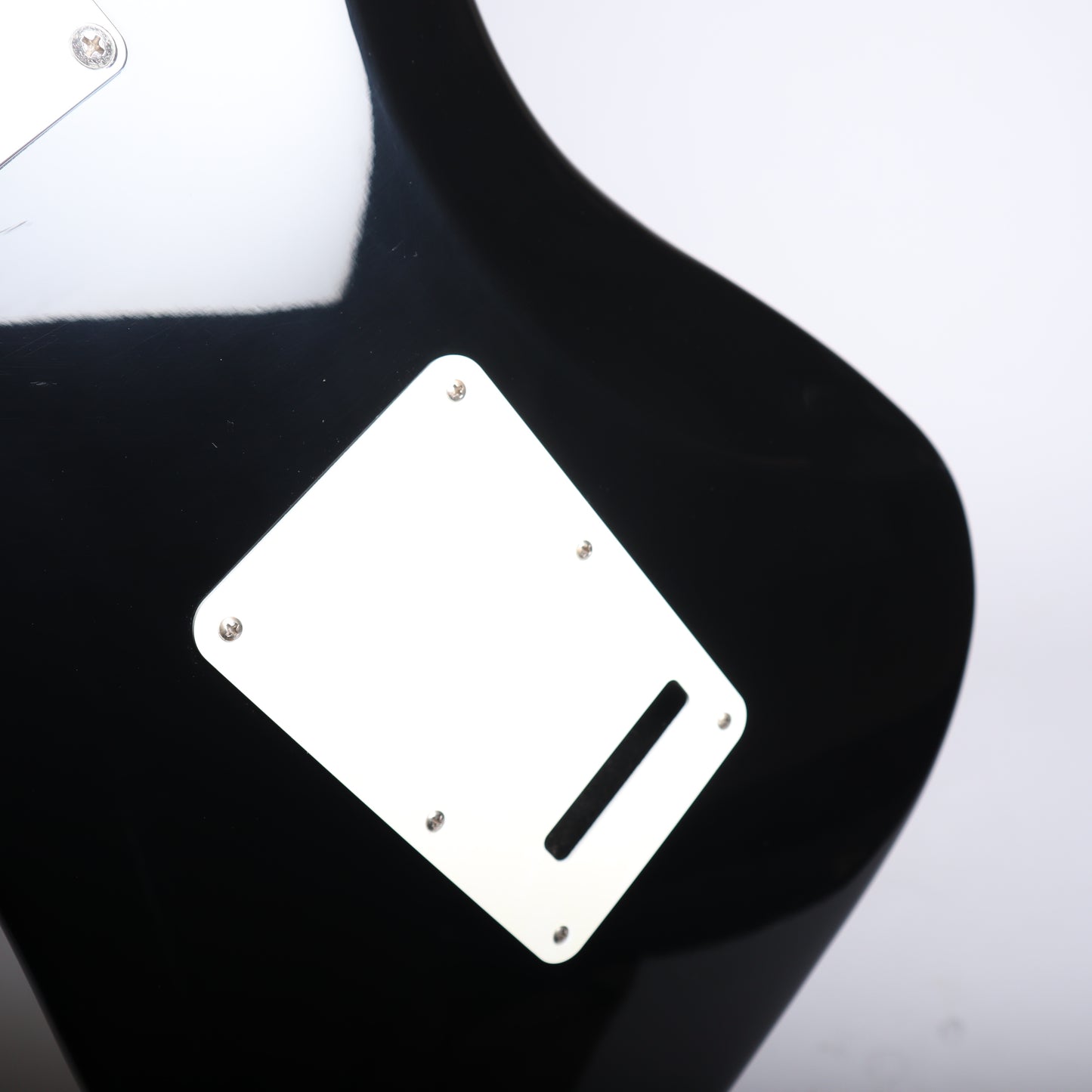 Fender Standard Stratocaster - Black (Made in Mexico, Used)