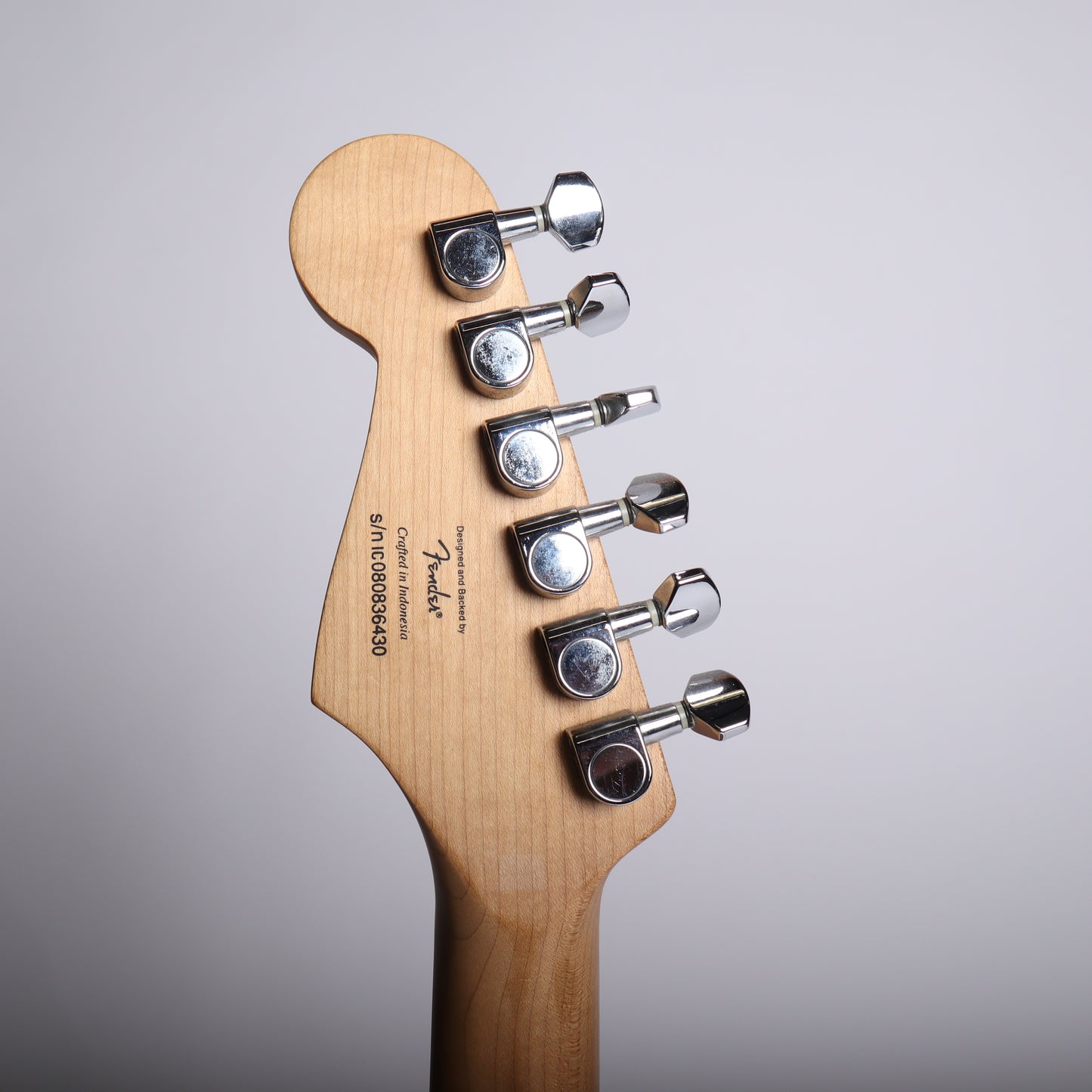 Squier "Partscaster" Stratocaster - Candy Apple Red (Customized, 2008 Neck)