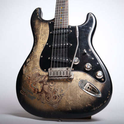 Wanderkauven Custom "Queen of Hearts" - Gilded Gold Leaf Relic