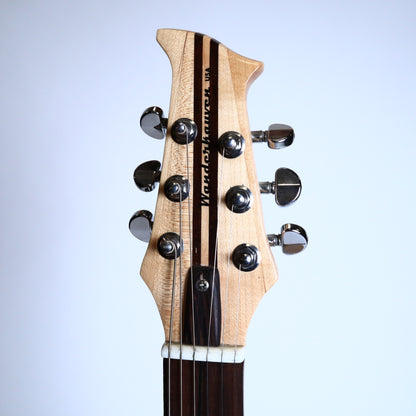Wanderkauven Zebra Custom Electric Guitar - Zebrawood Top with Seymour Duncan Pickups