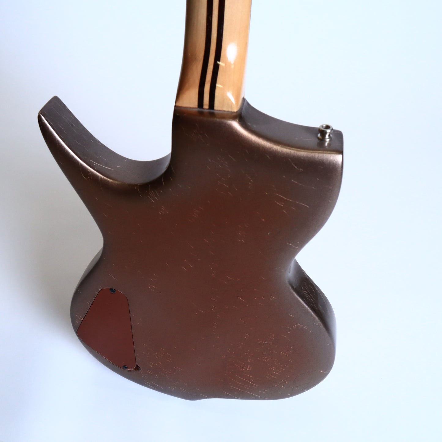 Wanderkauven Zebra Custom Electric Guitar - Zebrawood Top with Seymour Duncan Pickups