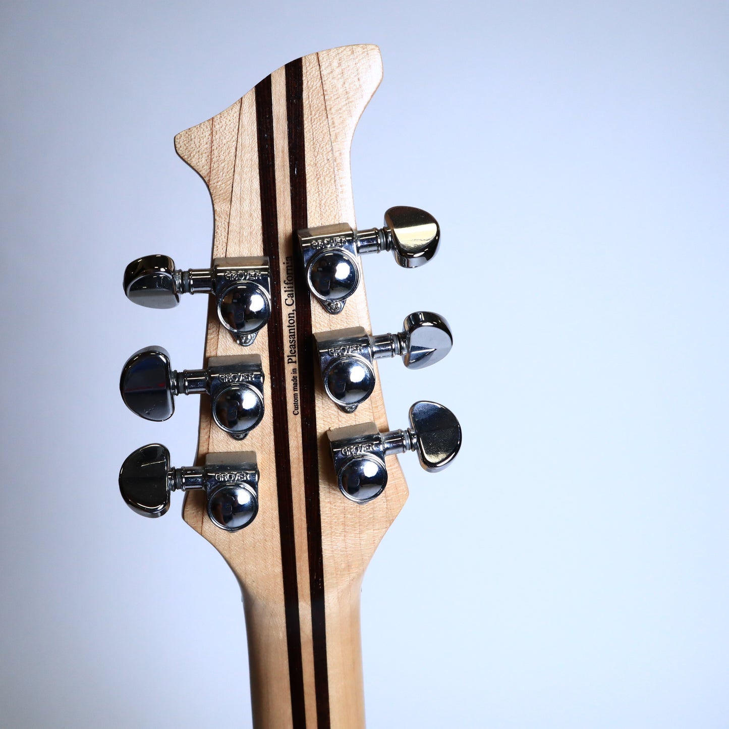Wanderkauven Zebra Custom Electric Guitar - Zebrawood Top with Seymour Duncan Pickups