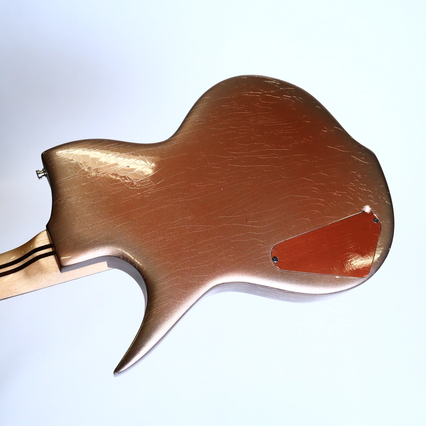 Wanderkauven Zebra Custom Electric Guitar - Zebrawood Top with Seymour Duncan Pickups