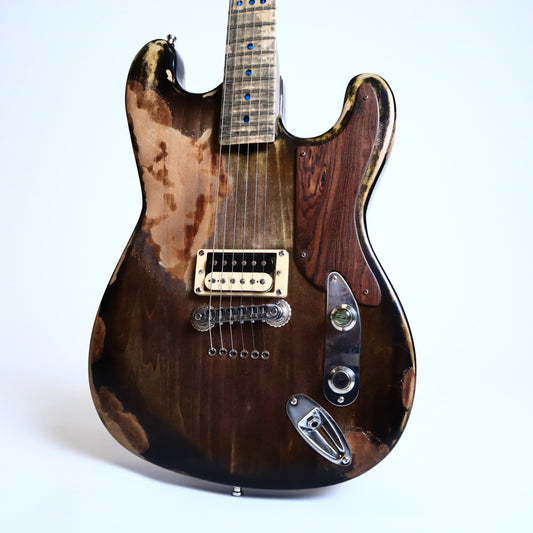 Swamp Monster Relic Guitar - Seymour Duncan JB SH4 Pickup | Handmade Blues Rock