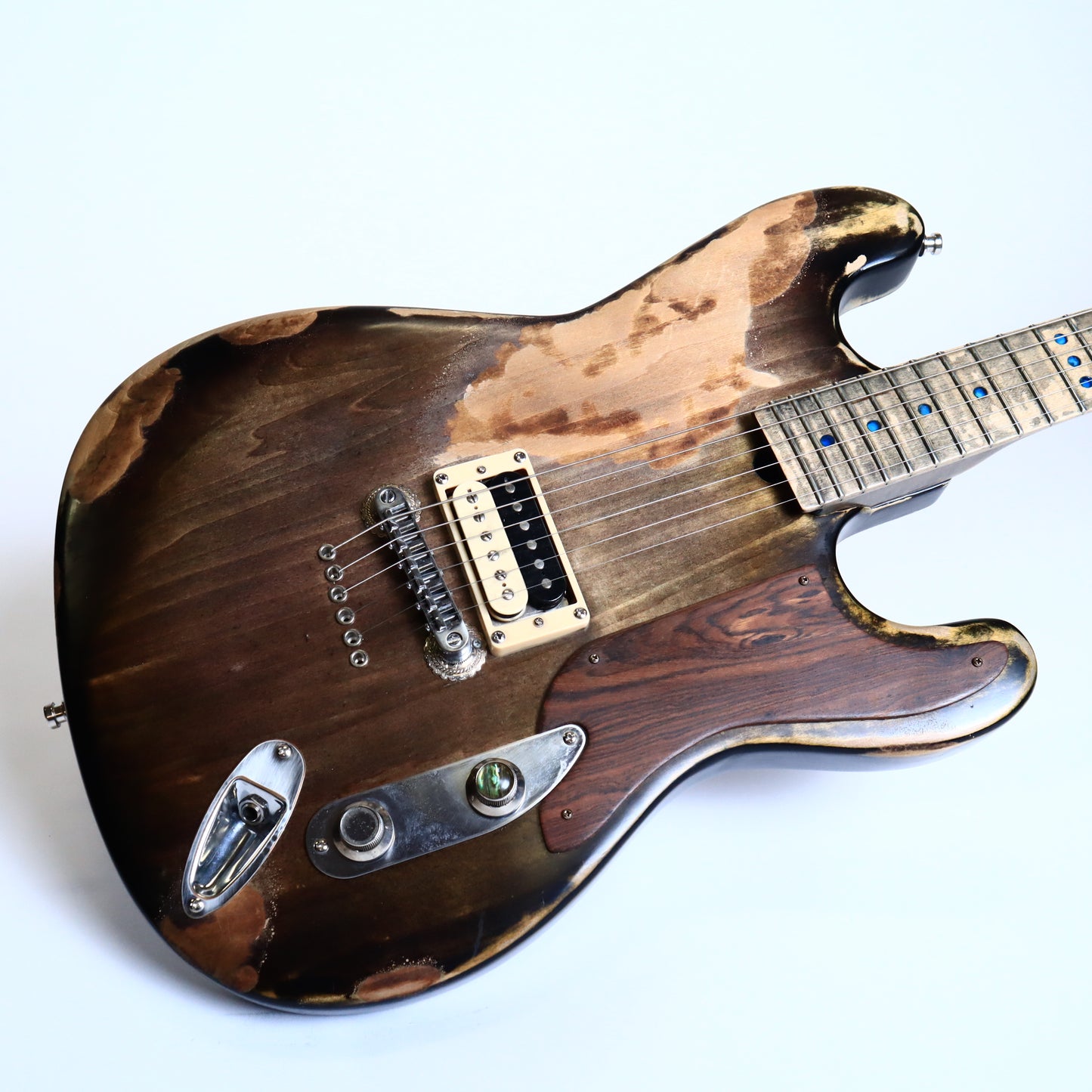 Swamp Monster Relic Guitar - Seymour Duncan JB SH4 Pickup | Handmade Blues Rock