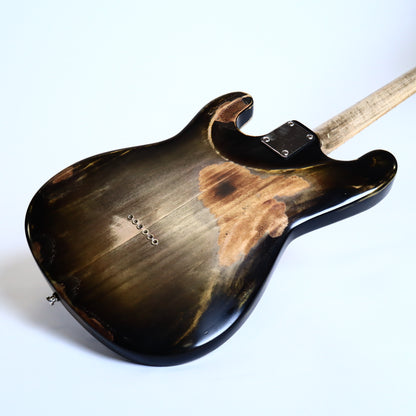 Swamp Monster Relic Guitar - Seymour Duncan JB SH4 Pickup | Handmade Blues Rock