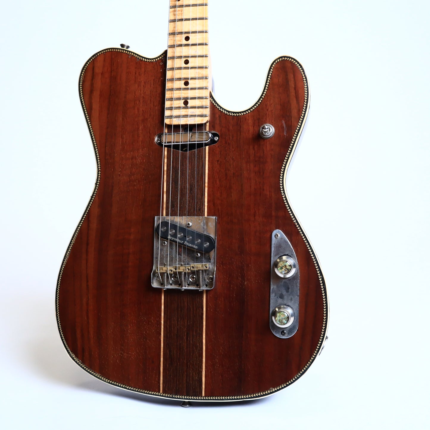 Wanderkauven Road Runner Custom Telecaster - Flamed Maple & Duncan Pickups