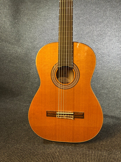 Admira A40S Classical Guitar - Solid Cedar Top & Mahogany, Handcrafted Spanish Guitar with Ebony Fingerboard
