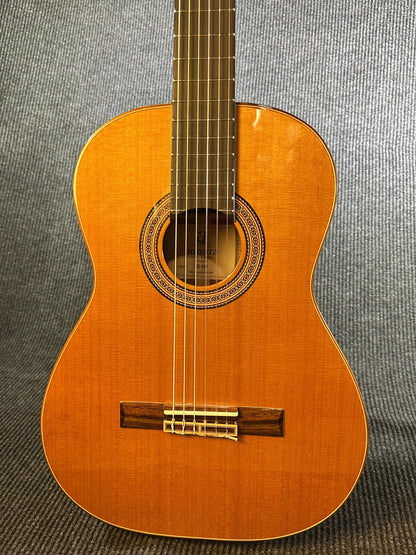 Admira A40S Classical Guitar - Solid Cedar Top & Mahogany, Handcrafted Spanish Guitar with Ebony Fingerboard